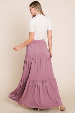 Mauve Maxi Skirt