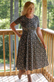 Cotton Chicken Print Nursing Friendly Dress