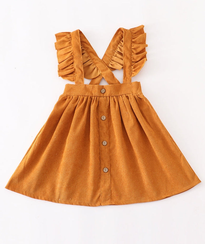 Pre-Order Girls Corduroy Jumper Dress