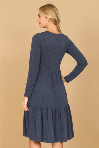 Navy Comfy Dress