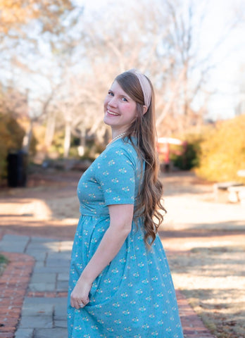 Pre-Order Vintage Blooms Cotton Dress