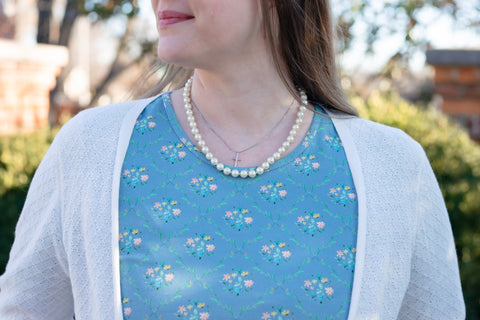 Pre-Order Vintage Blooms Cotton Dress