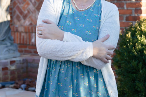 Pre-Order Vintage Blooms Cotton Dress