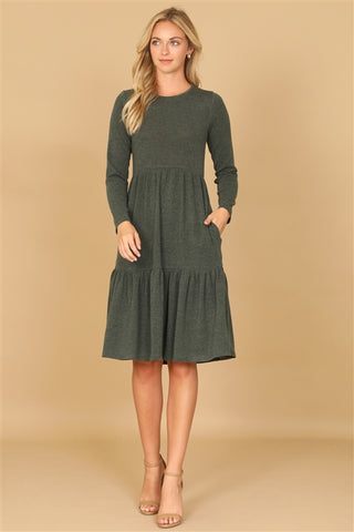 Olive Comfy Dress