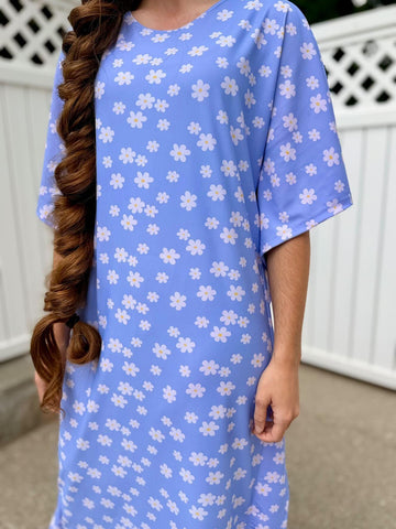 Daisy Kimono Style Swim Dress