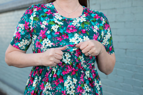 Pre-Order Cotton Spring Blooms Dress