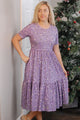 Pre-Order Cotton Lavender Blooms Homestead Dress