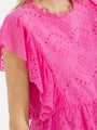 100% Cotton Blouse in Pink