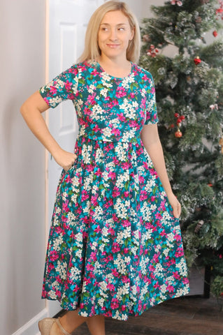 Pre-Order Cotton Spring Blooms Dress