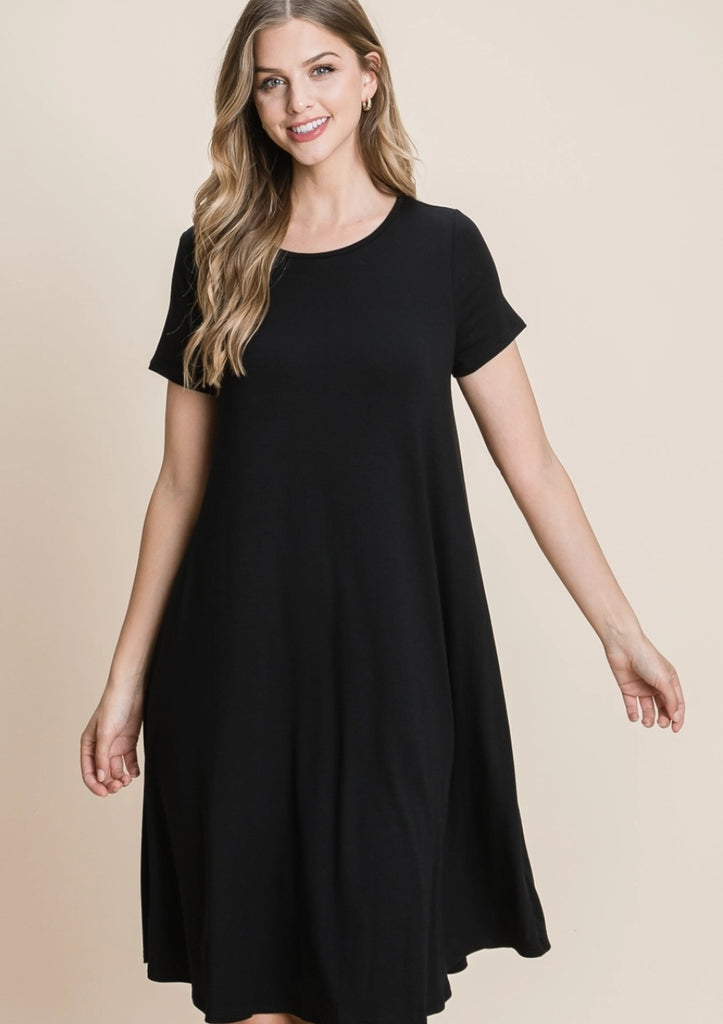 Black Comfy Dress