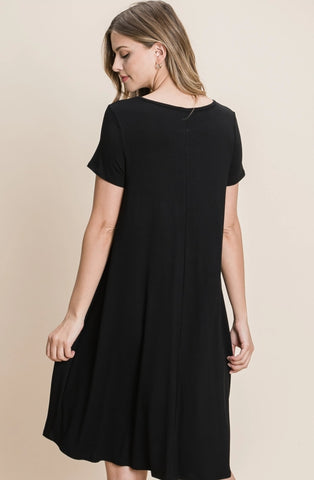Black Comfy Dress