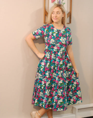 Pre-Order Cotton Spring Blooms Dress