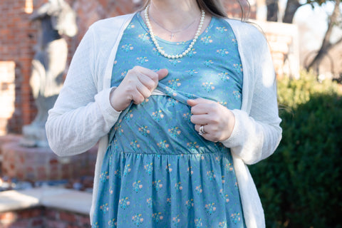 Pre-Order Vintage Blooms Cotton Dress