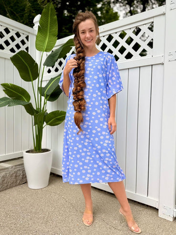 Daisy Kimono Style Swim Dress