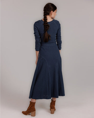 100% Cotton Navy Knit Dress