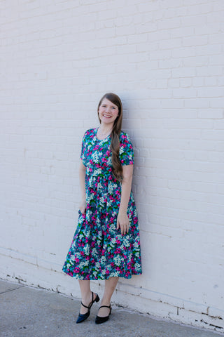 Pre-Order Cotton Spring Blooms Dress