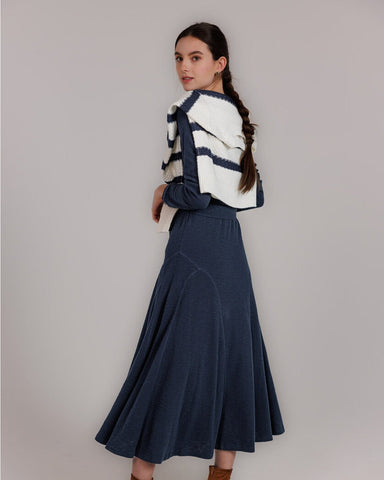 100% Cotton Navy Knit Dress