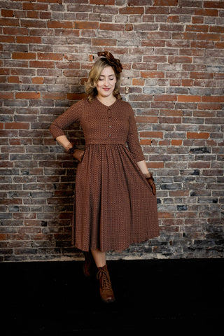 Simply Daisy Button Style Dress