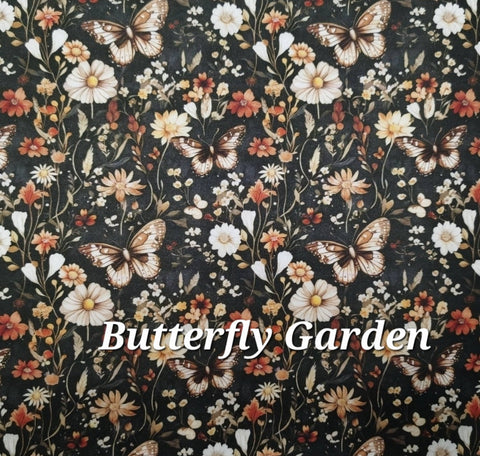 Girls Butterfly Garden Front Pocket Dress