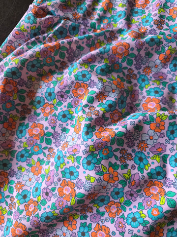 Boho Floral Swim Skirt with Pockets & Built in Shorts