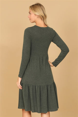 Olive Comfy Dress