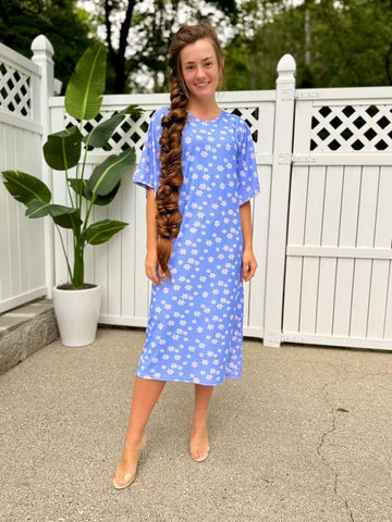 Daisy Kimono Style Swim Dress