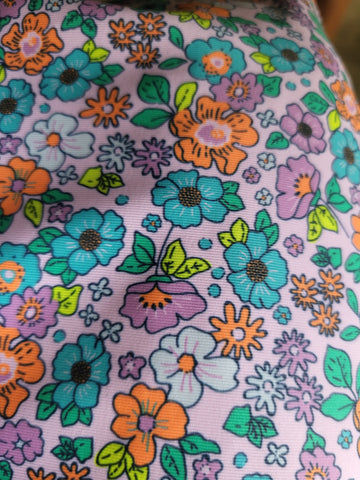 Boho Floral Swim Skirt with Pockets & Built in Shorts