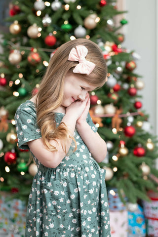 Girls Daisy Blooms Front Pocket Dress