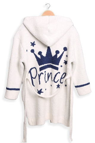 Children's Multi Print Luxury Soft Hooded Robe