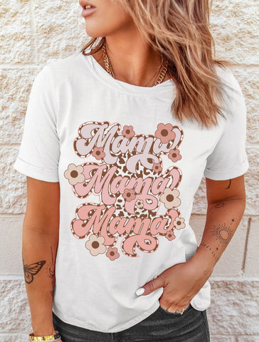 Pre-Order Graphic Round Neck Short-Sleeve Tee