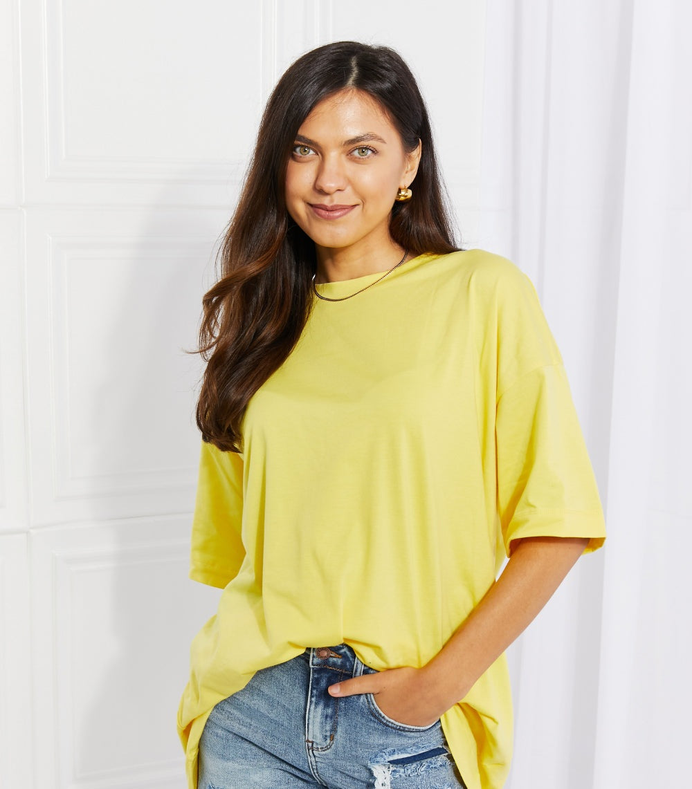 Butter Yellow Tee