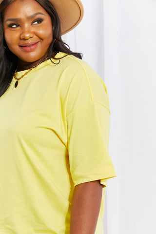 Butter Yellow Tee